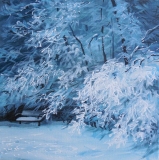 Olga Zakharova Art - Landscape - Snowbound Park 1